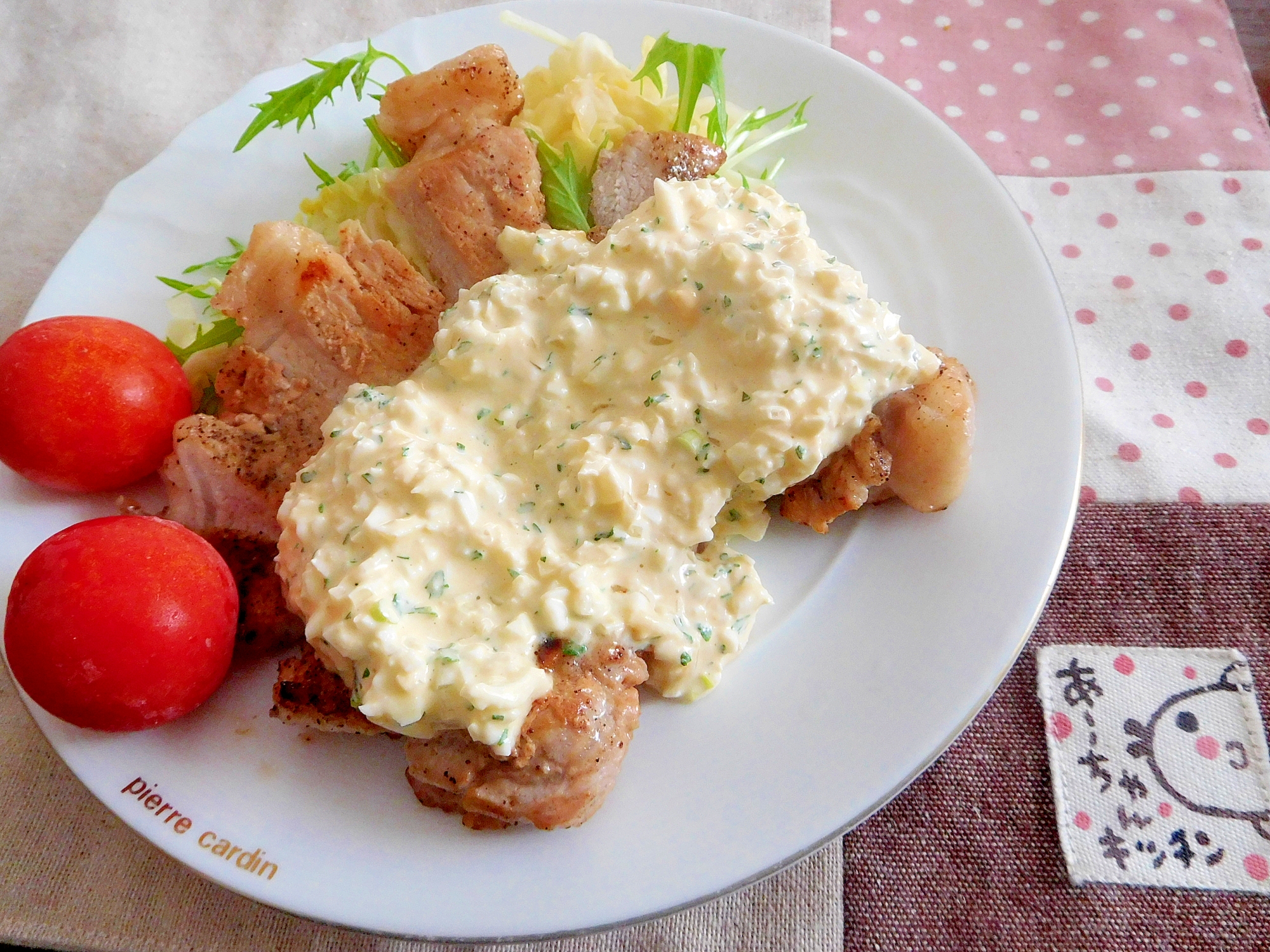 豚ロースタルタルステーキ