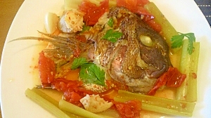 鯛のアラの洋風煮込み レシピ 作り方 By ばじるひよこ 楽天レシピ 鯛のアラの洋風煮込み レシピ 作り方 By ばじるひよこ 楽天レシピ