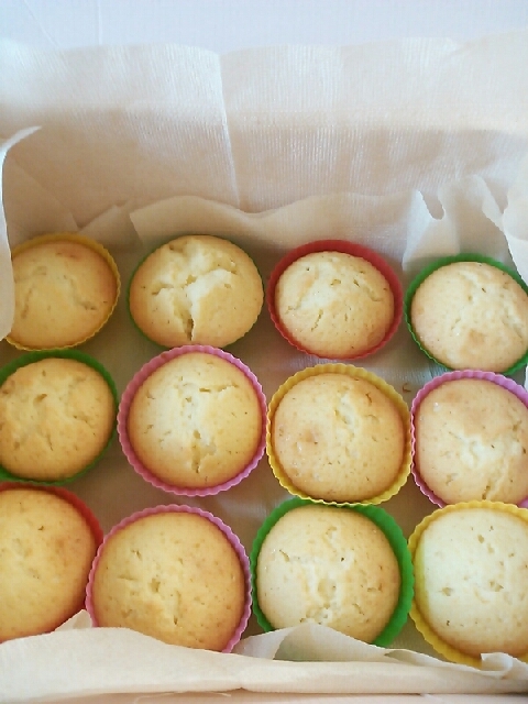 「お手伝いレシピ」カップケーキ