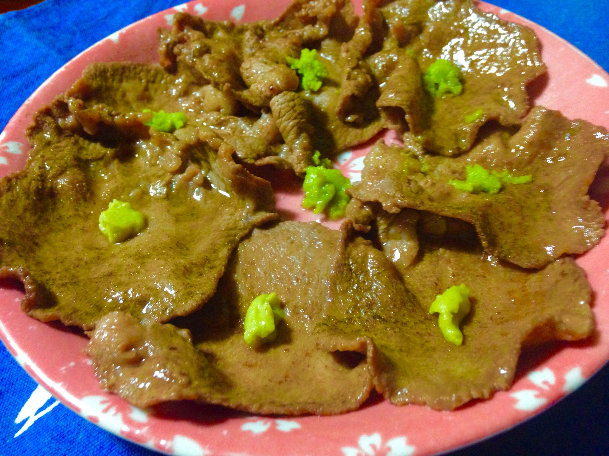 おつまみに 牛タンわさび塩 レシピ 作り方 By うみ ひま 楽天レシピ