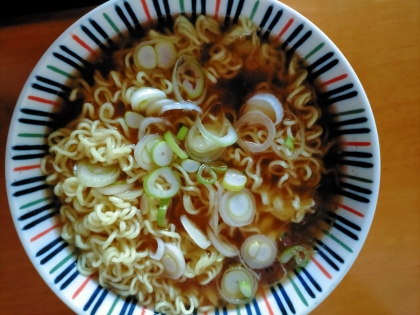 ネギだけ☆シンプルなラーメン