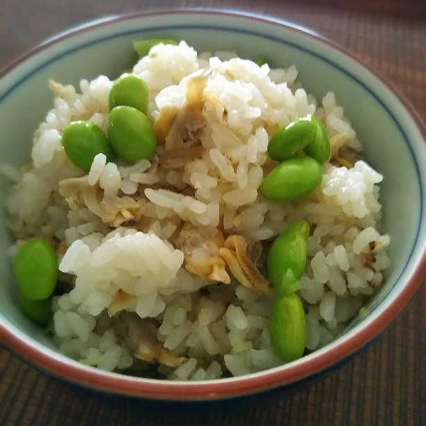 あさりと生姜の炊き込みご飯