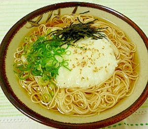 スピード料理☆あったか～い♪とろろ入りにゅうめん