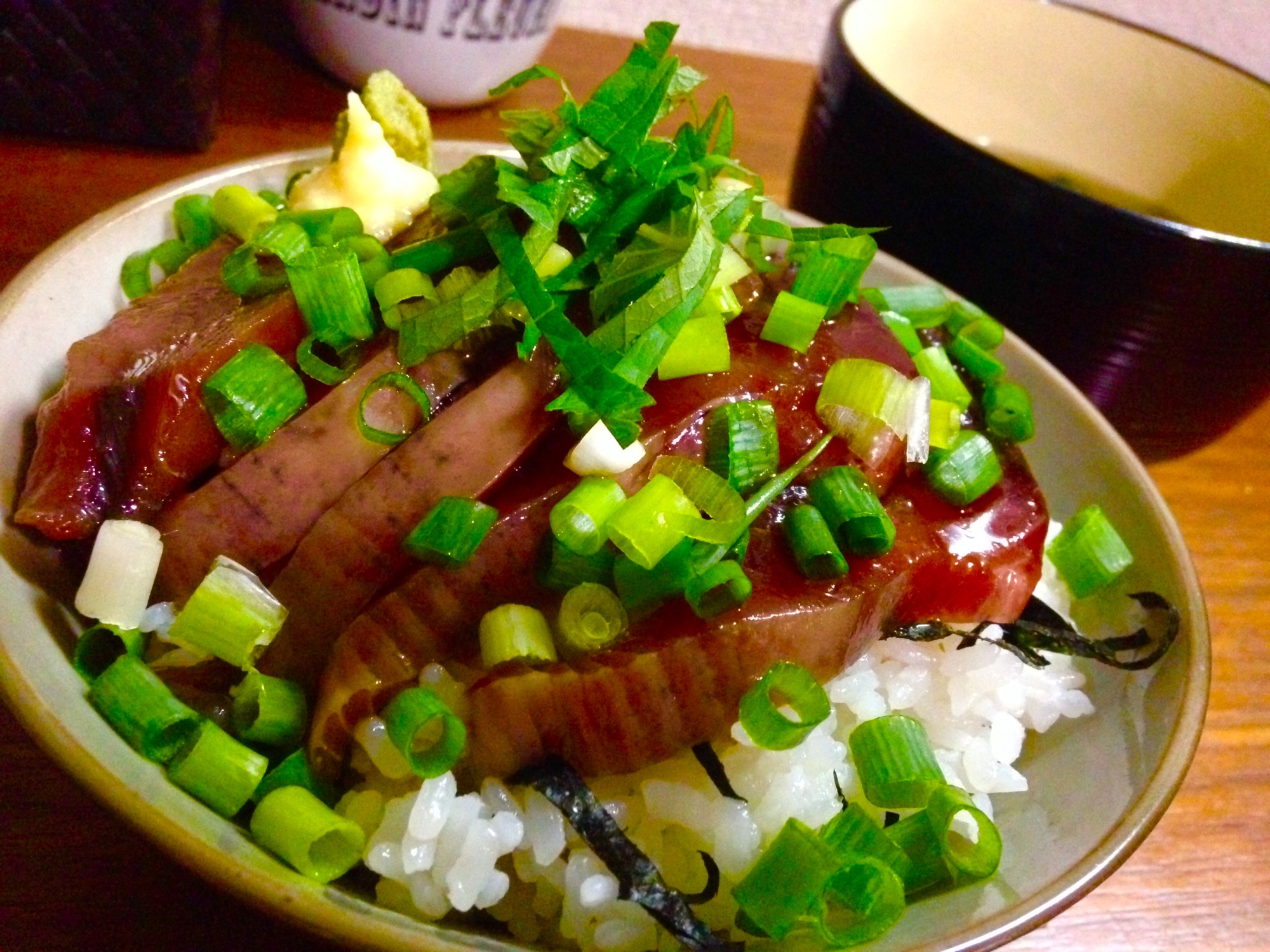 和食の日に☆鰹の漬け丼☆