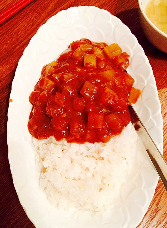 大根消費に！材料コレだけのヘルシーなカレー