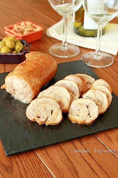 照り旨!簡単豪華やわらか鶏チャーシュー