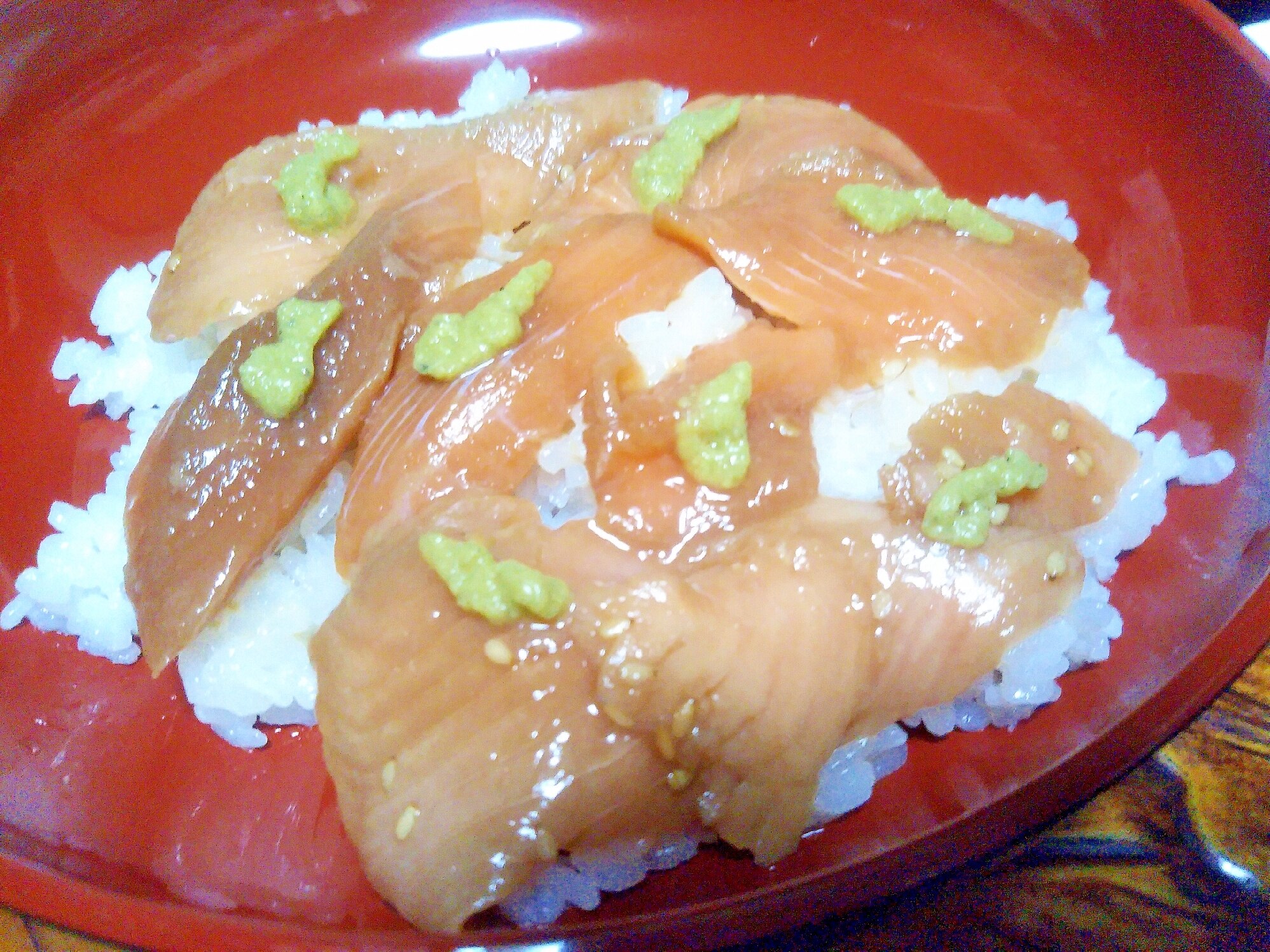 鮭漬け丼 レシピ・作り方 by あけぼのマジック - 楽天レシピ