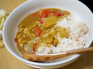 楽して美味しさＵＰのチキンカレー