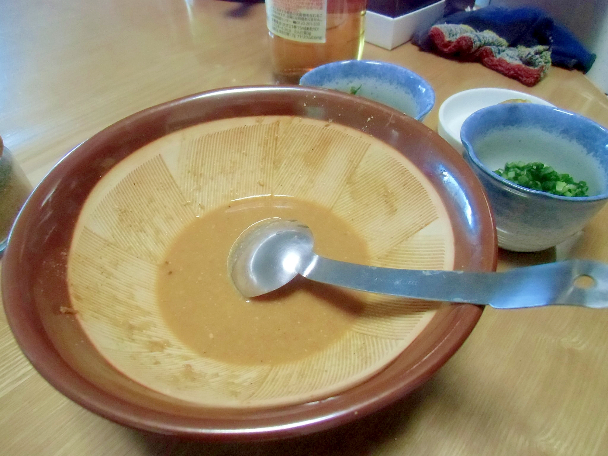 素麺の胡麻酢ダレ
