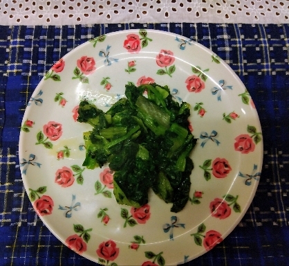 冷凍ほうれん草を使って★ほうれん草炒め