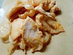 鶏むね肉のマヨネーズみそ生姜焼き