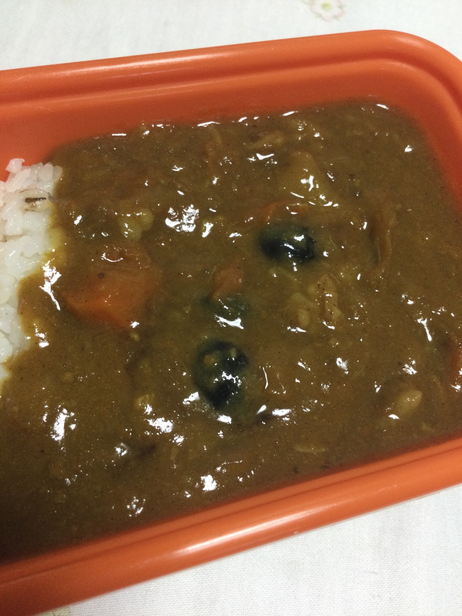 黒豆入りカレー