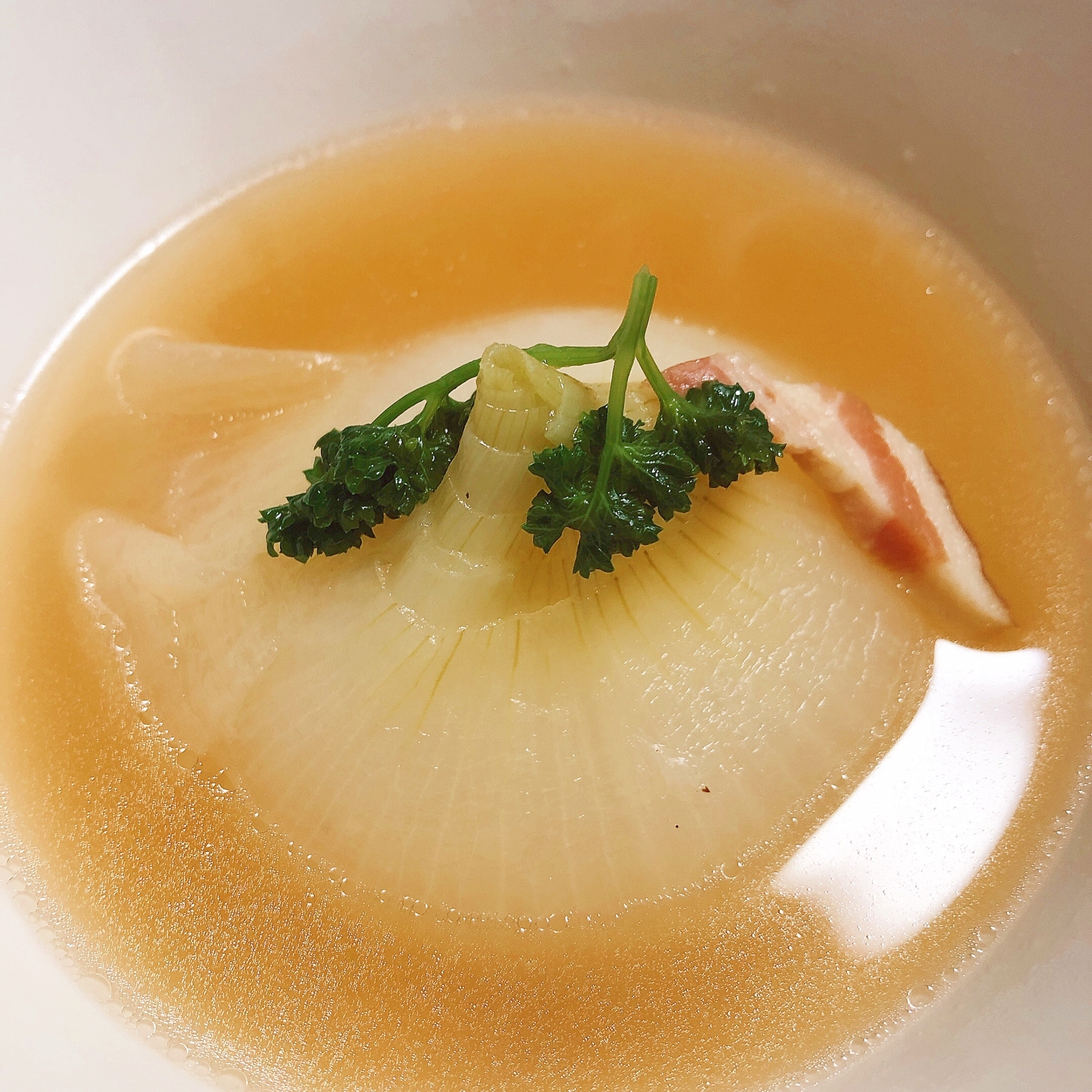 玉ねぎスープ