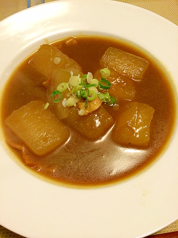 冬瓜スープ☆カレー味