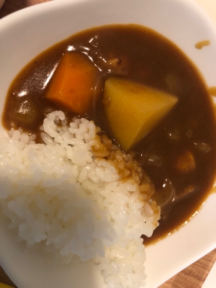 とろとろ梨カレー