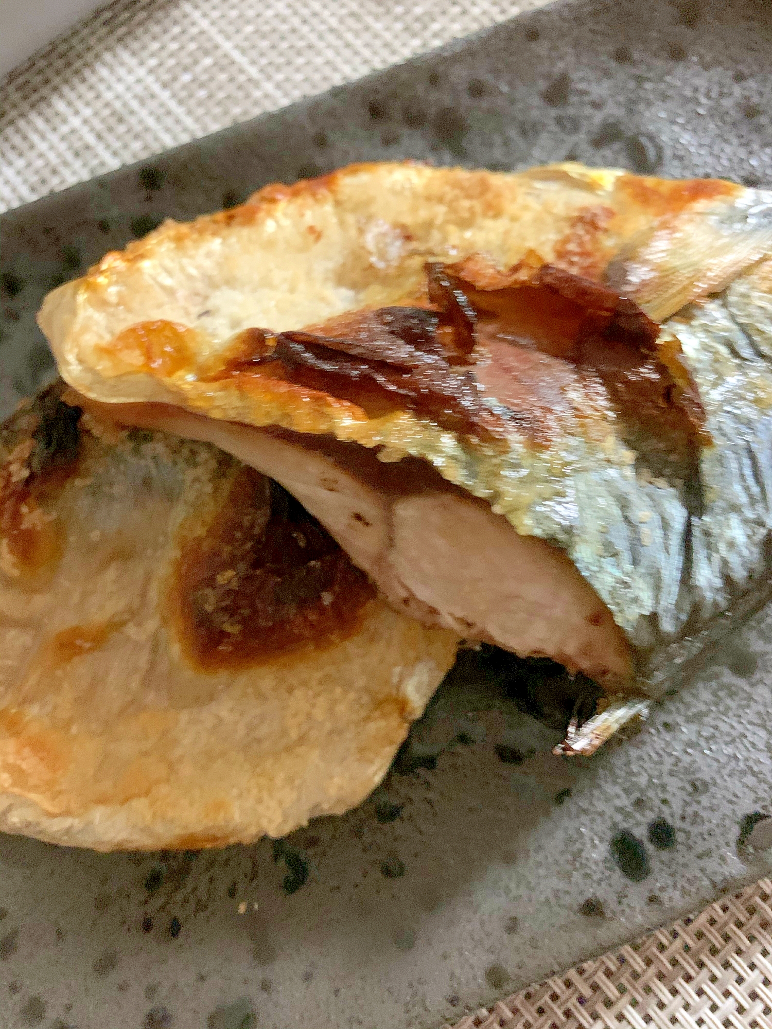 鯖の塩焼き