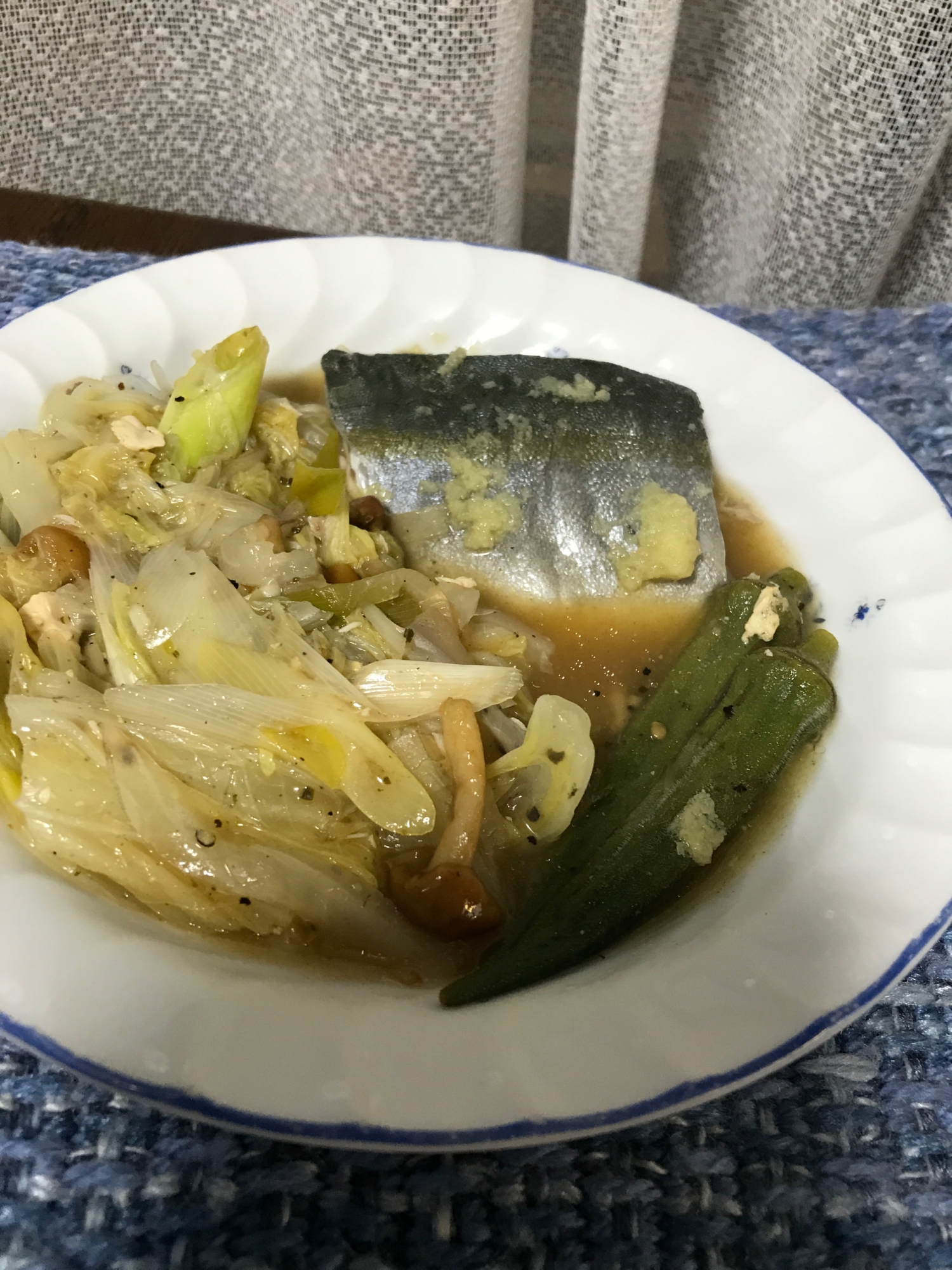 ブリのトロトロ野菜スープ