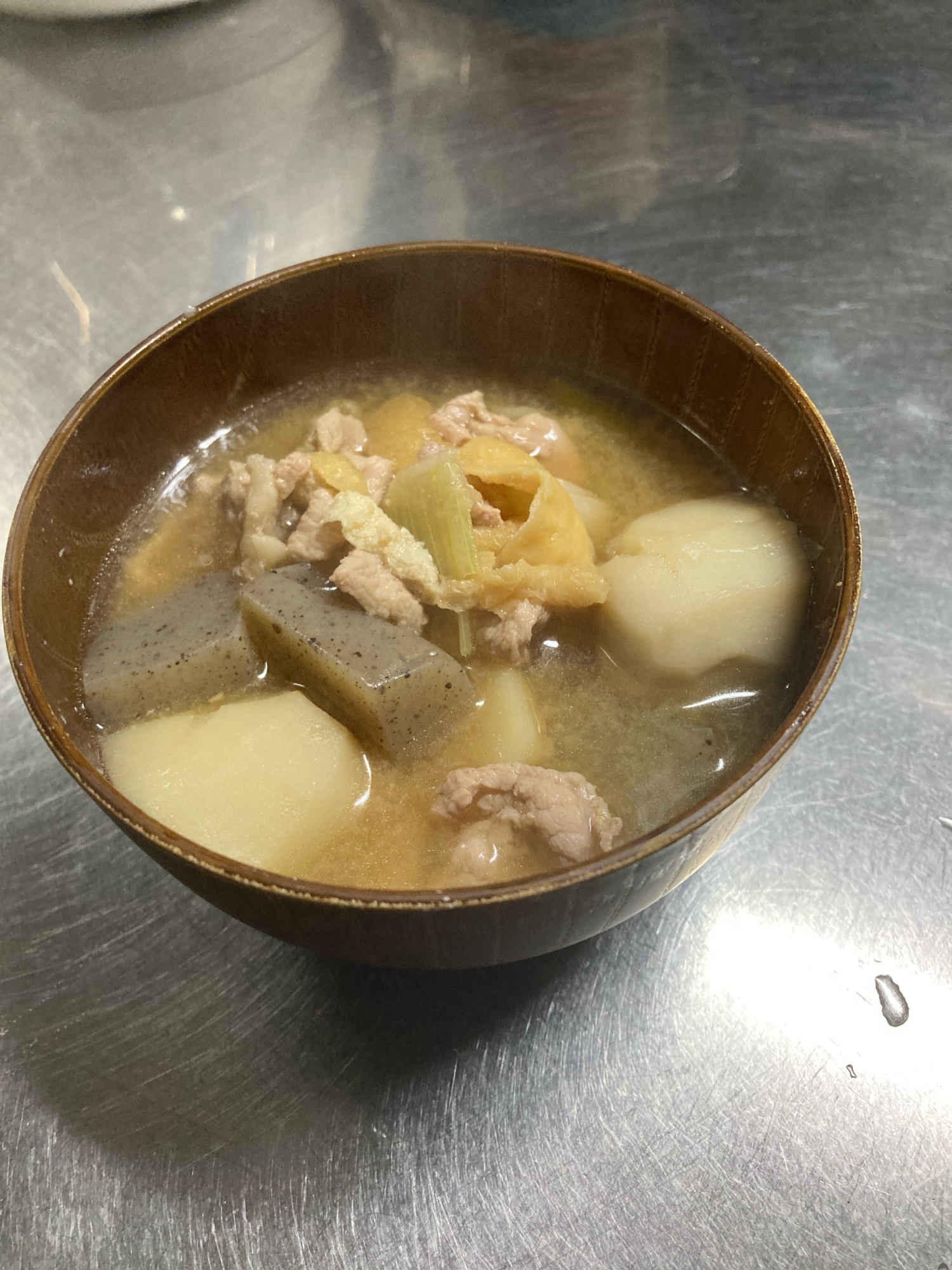 地元民じゃないけど☆アルモンデ芋煮風