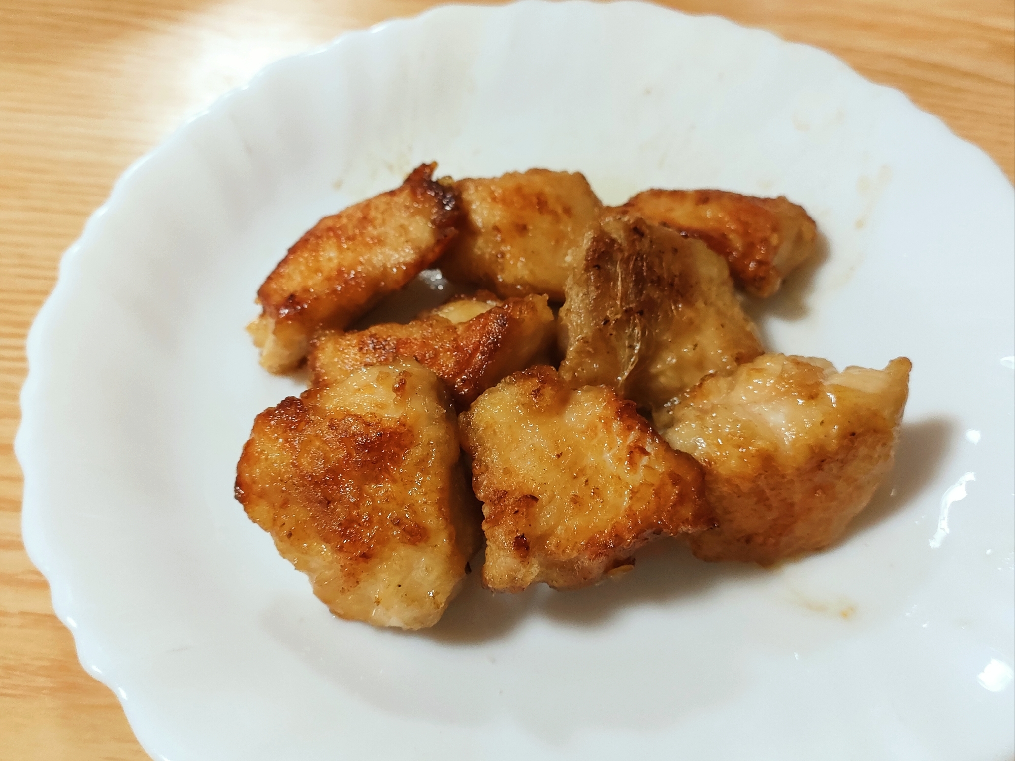 オリーブオイルで☆鶏の揚げ焼き