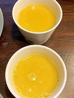 かぼちゃの和風な冷製スープ