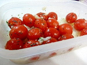塩麹で簡単おいしい☆プチトマトのサラダ