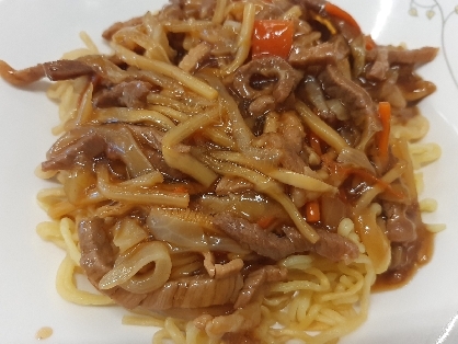 中華☆あんかけ焼きそば