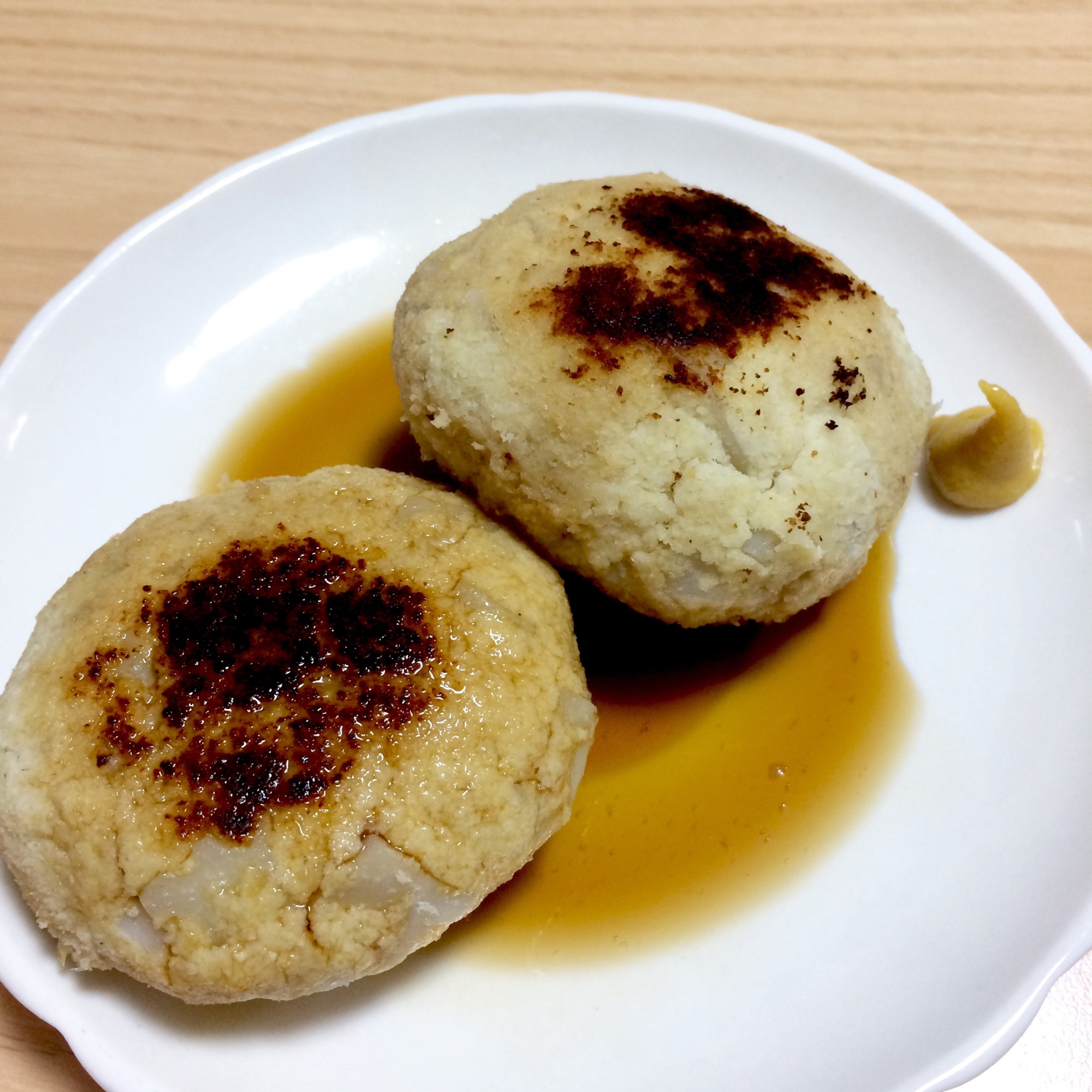 シャキシャキ食感♫おからとレンコンのハンバーグ