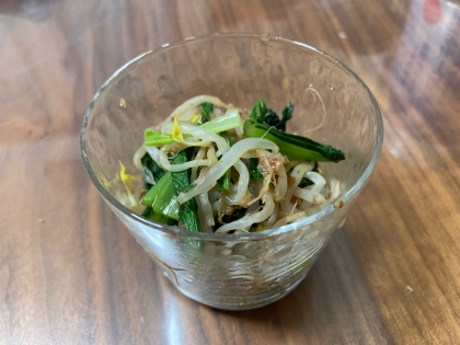 サッパリ、爽やかで美味しくいただけました(^○^)いつも小松菜は炒め物ばかりだったので新しい使い方を知れて嬉しいです。また作ります(*^ω^*)