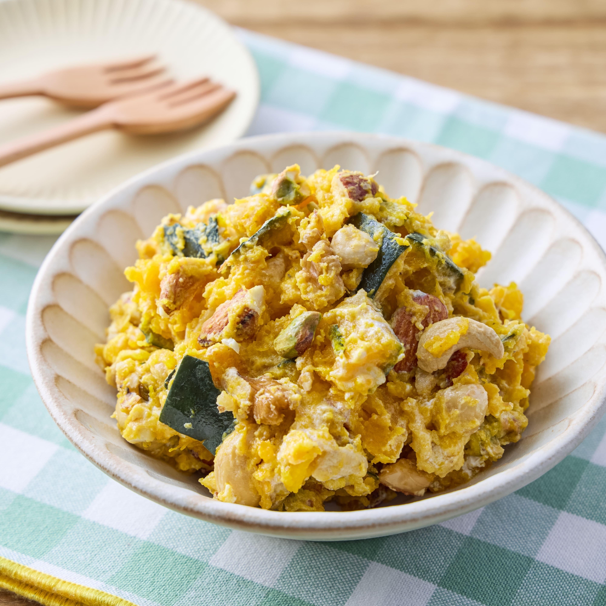 かぼちゃのナッツサラダ