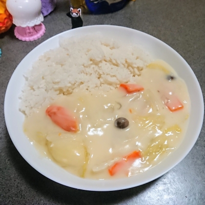 豚肉としめじのクリームシチュー