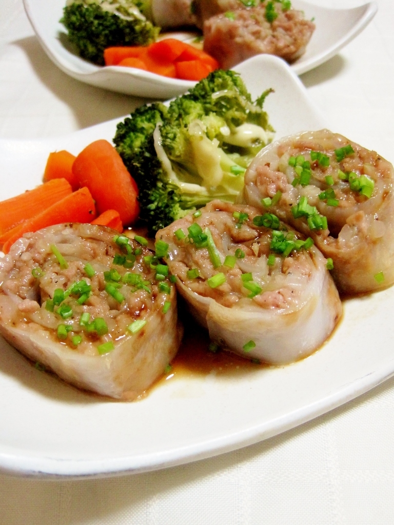 くるくるミートこんにゃく