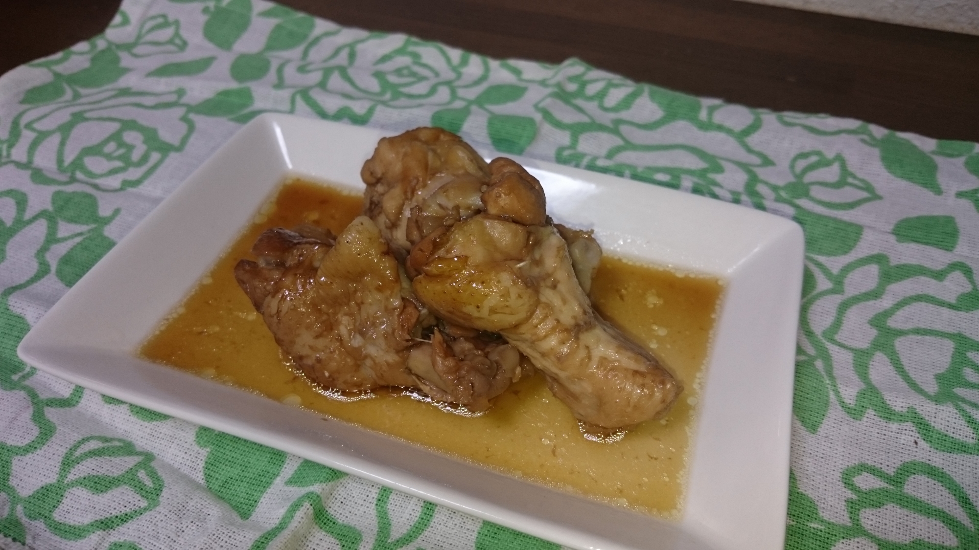 鳥手羽のさっぱり煮