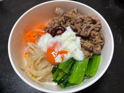 簡単ビビンバ丼