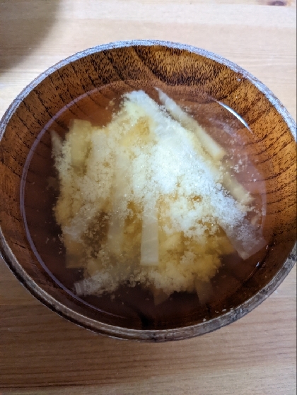 冷凍大根の発想なかったです。参考になりました。