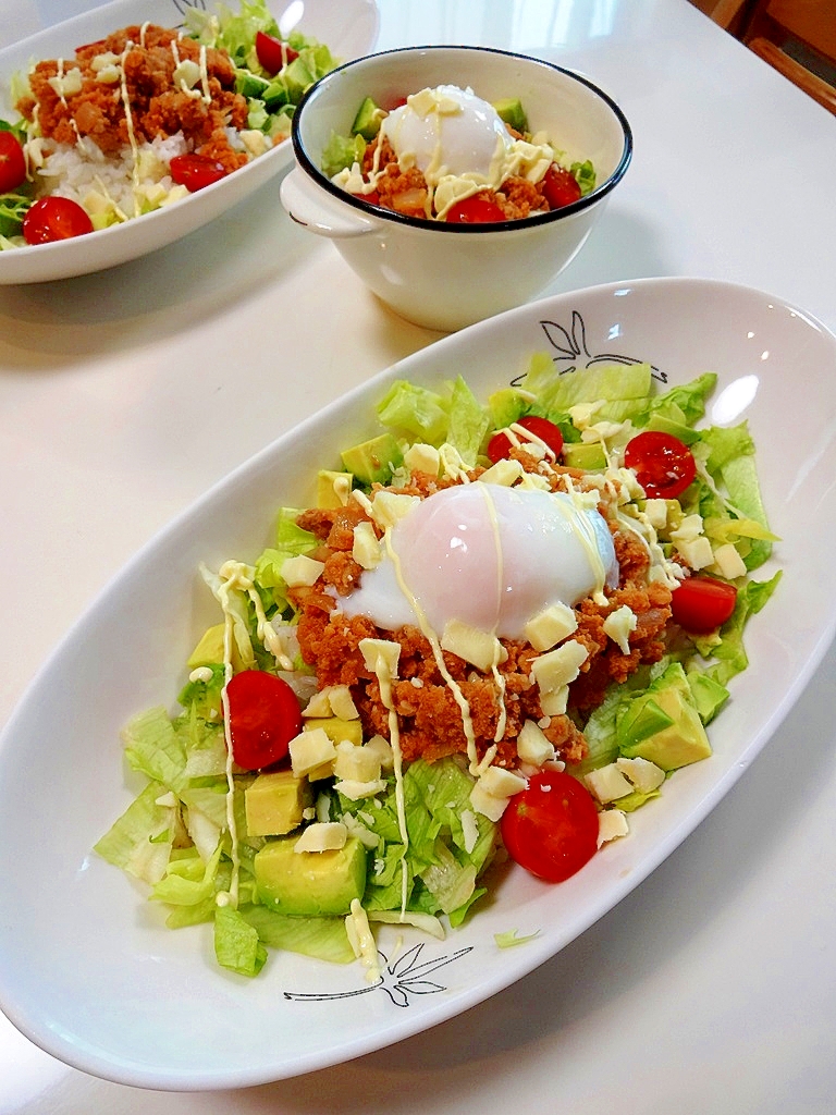 まるでお肉☆高野豆腐でタコライス