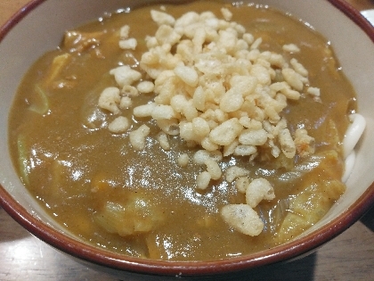 簡単調理！和風カレーうどん