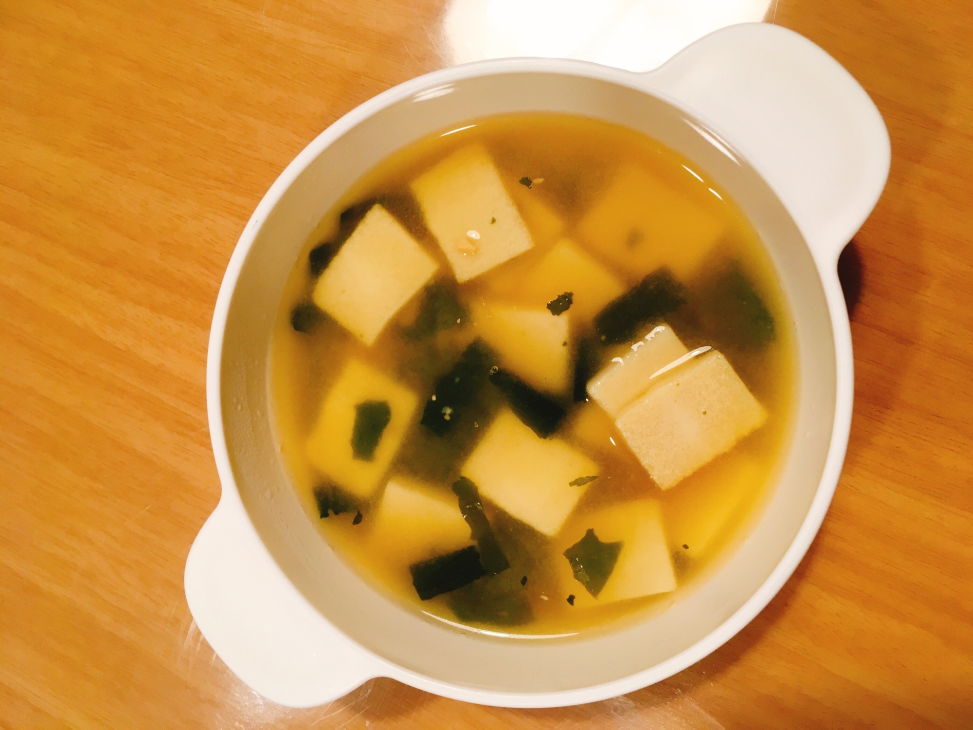 ＊幼児食＊高野豆腐のお味噌汁