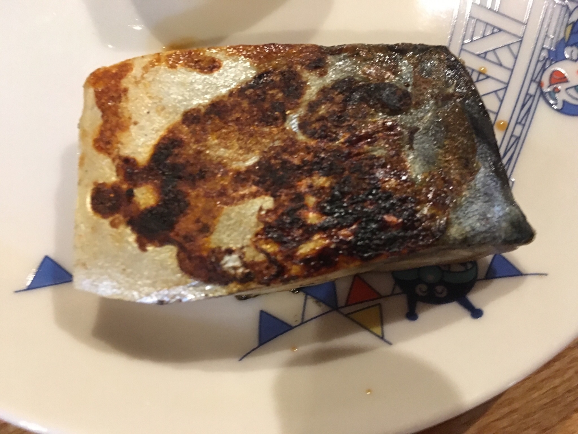 サバのバター醤油焼き