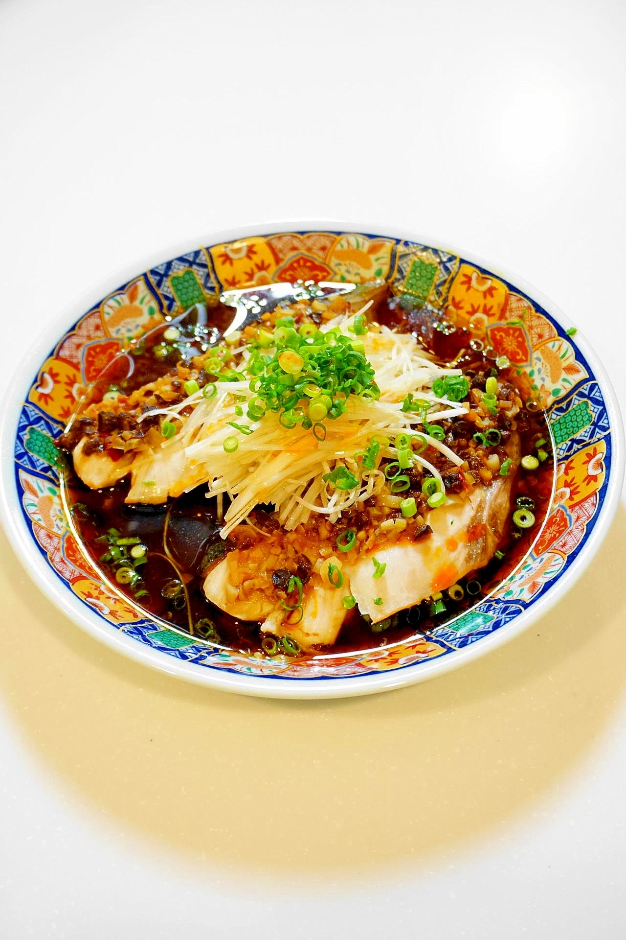 蒸し器が無くてもフライパンで出来る！ブリの中華蒸し
