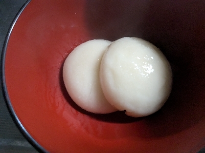 電子レンジde失敗ナシ(^^)ほどよいお餅の加熱♪