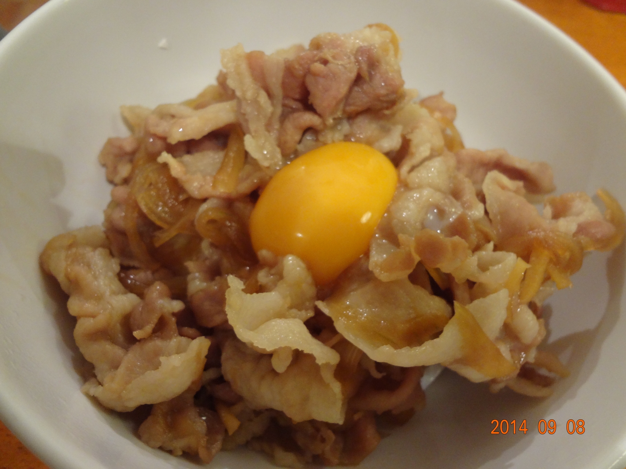 たまには豚丼