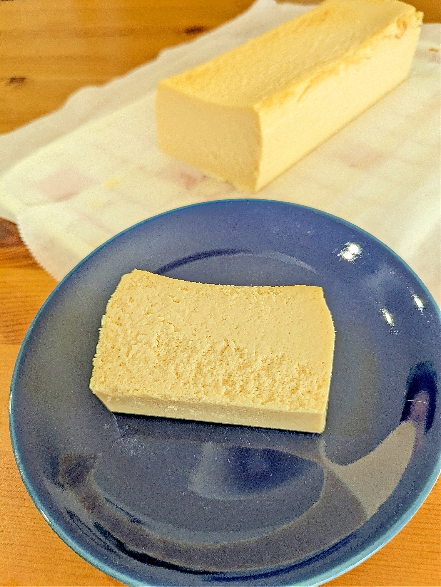 白いチーズケーキ