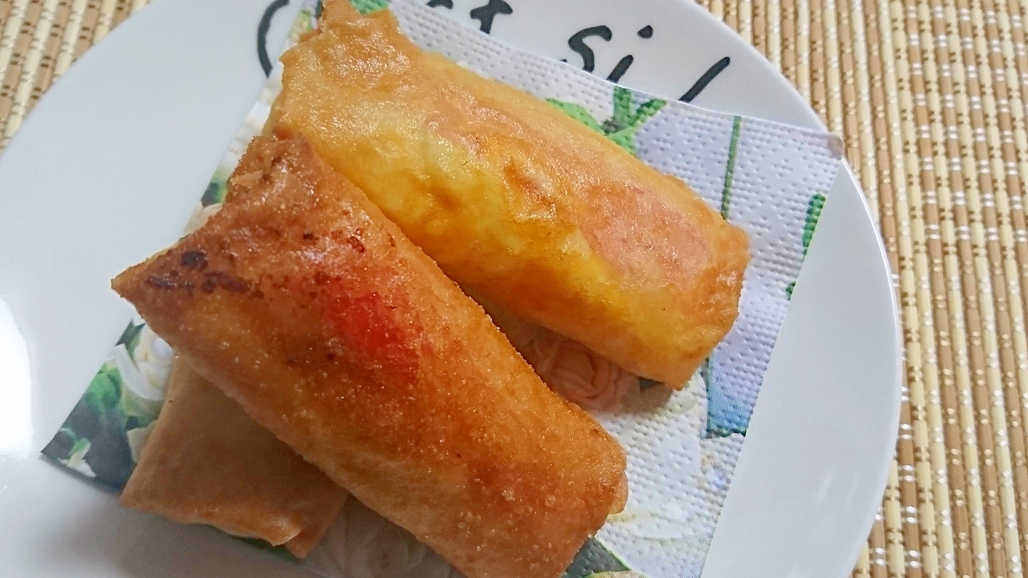 卵サラダ春巻き レシピ 作り方 By ｓｏｋｏｓｏｋｏまぁち 楽天レシピ