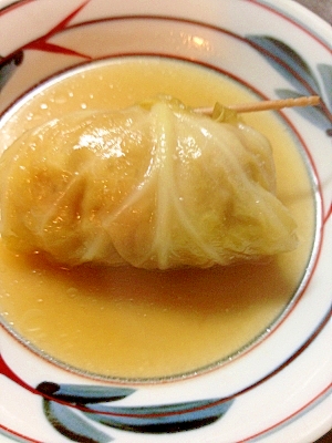 おでんのロールキャベツ