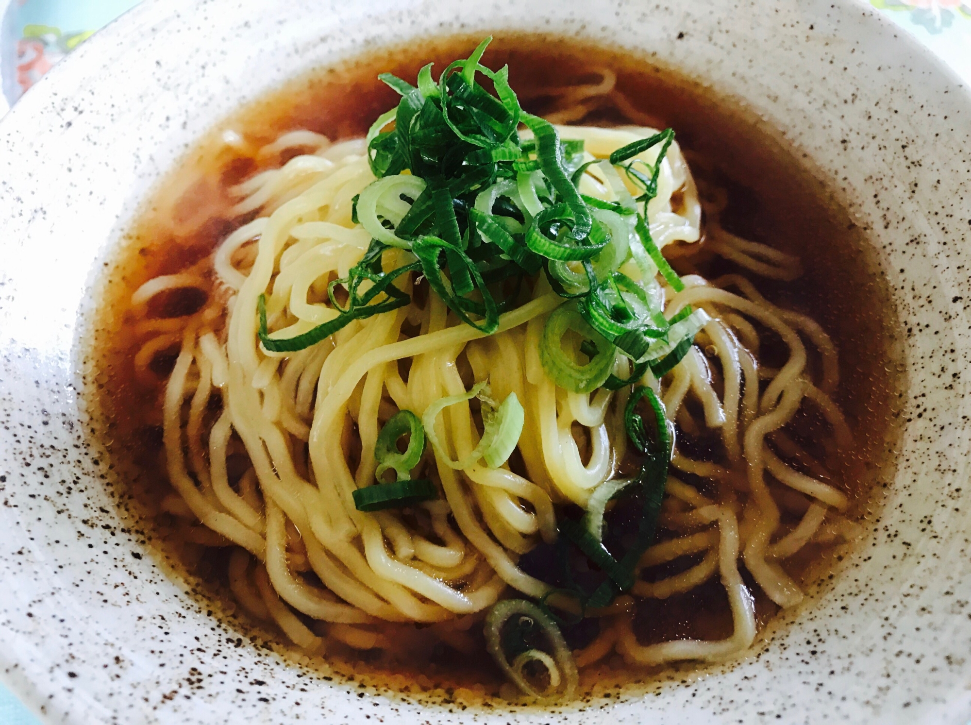 リメイク！年越しそばのつゆで和風ラーメン