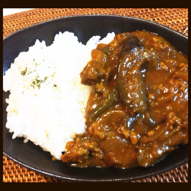 P's亭＊フライパンで夏野菜カレー