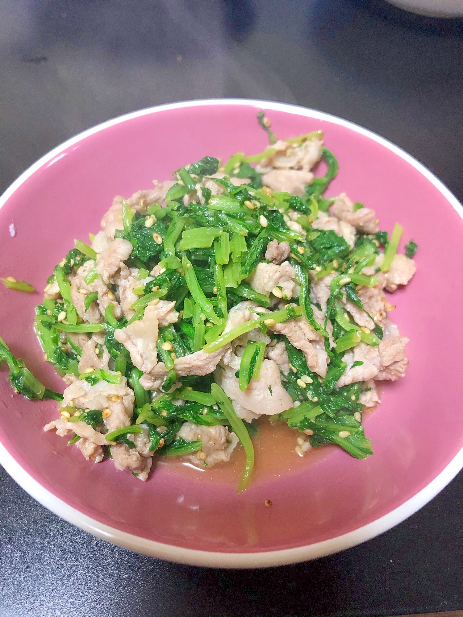 ★ご飯が進む★大根葉と豚肉の炒め物【コスパよし】