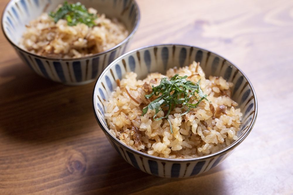 えのきとツナの炊き込みご飯