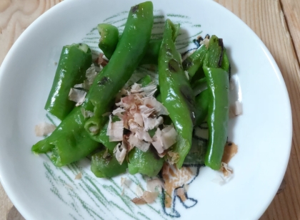 ピーマンの牡蠣だし醤油炒め❤