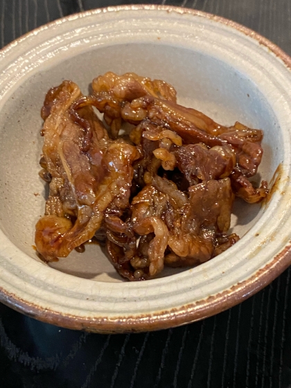 幼稚園のお弁当★おかず★牛肉の甘辛焼き